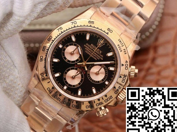 Dial Rolex Black Cosmograph Daytona 116508-001 JH Factory 0318